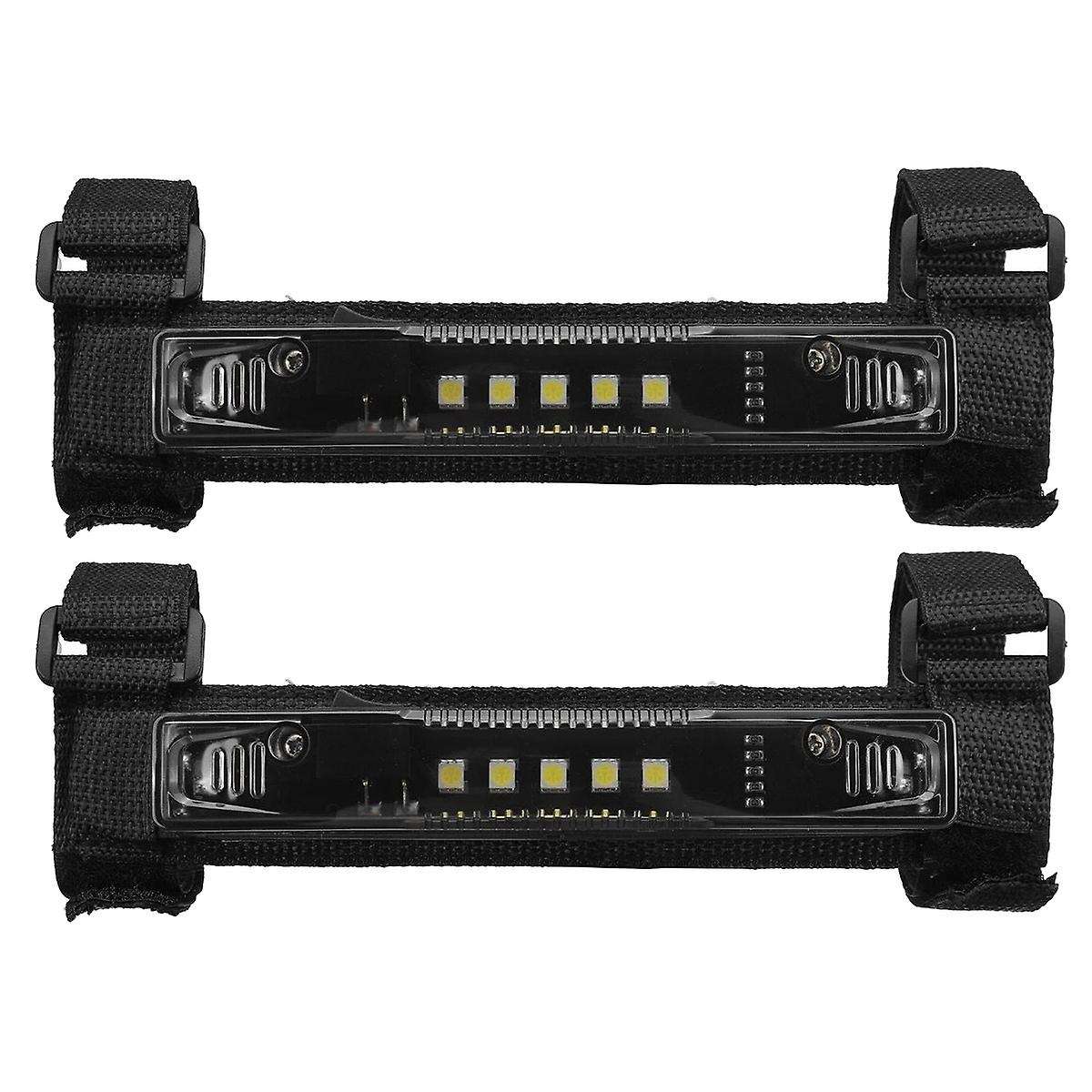 2Pcs LED Roll Bar Mount Dome Light for UTV ATV Truck Off Road Golf Cart Motorcycle Roll Bar Bracket