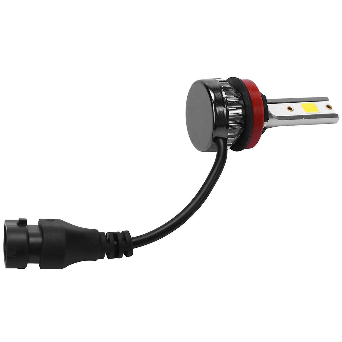 2Pcs Mini 1400W LED Headlight Bulbs Conversion Kit FOG Driving Light Hi-Low Lamps DRL 6000K White-Pl