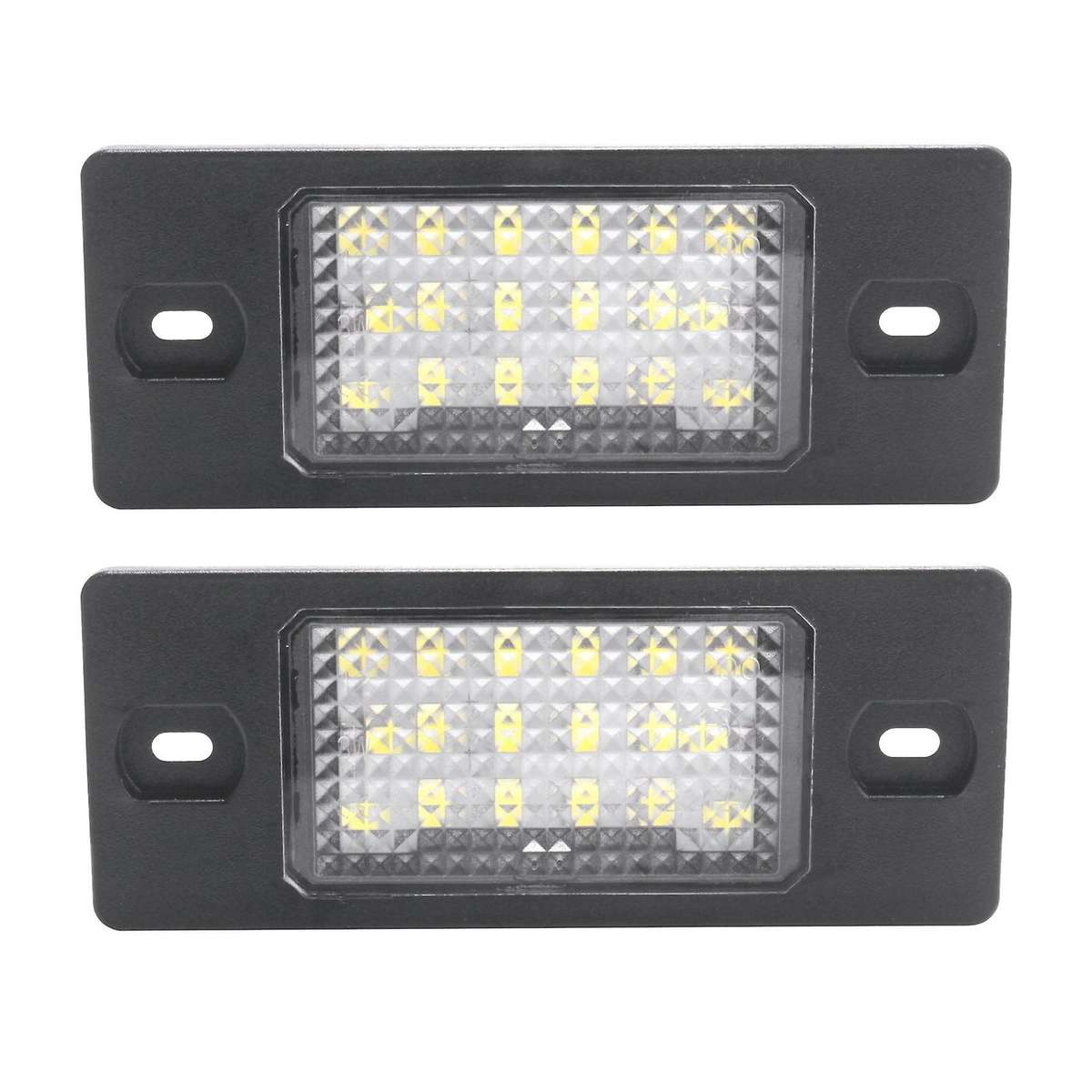 2Pcs No Error Led Number License Plate Light for Golf 5 Touring