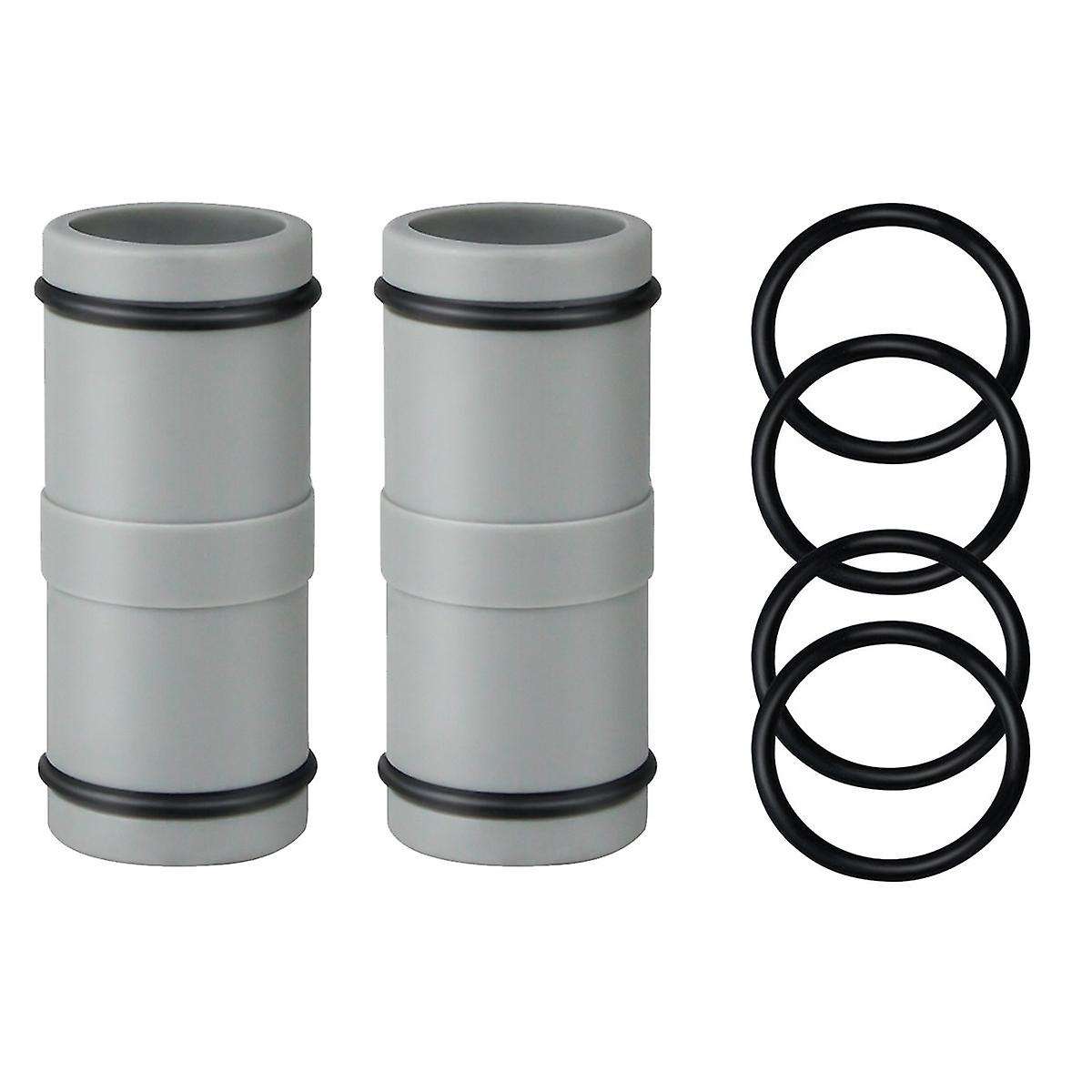 2pcs Pool Hose Connector Swimming Pool Filter Pump Pipe Straight Joint Pool Accessory 1.25 Inch Pip