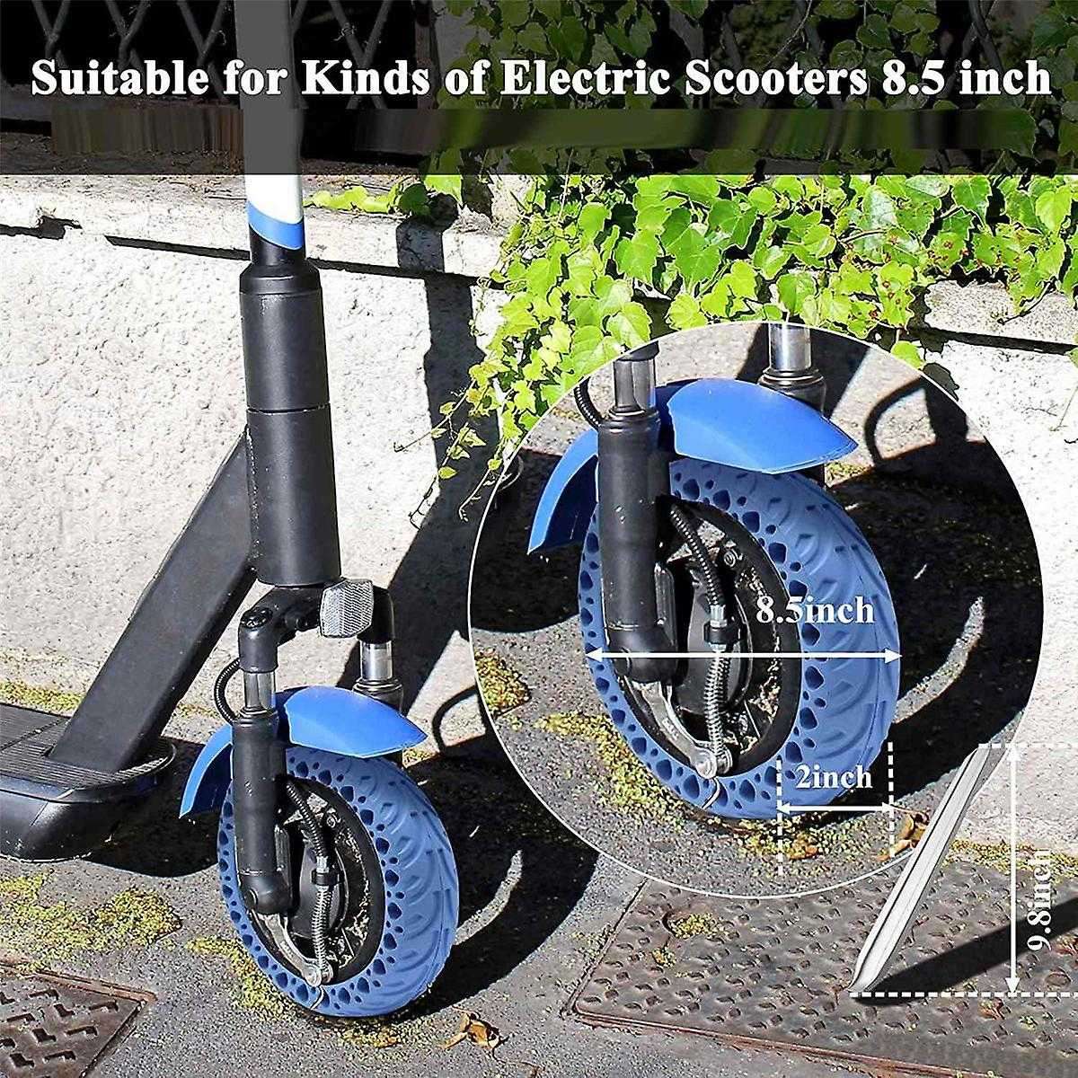 2pcs Scooter Solid Tire, Solid Tires for M365/pro Scooter 8.5 Inch Electric Scooter Replacement Whe