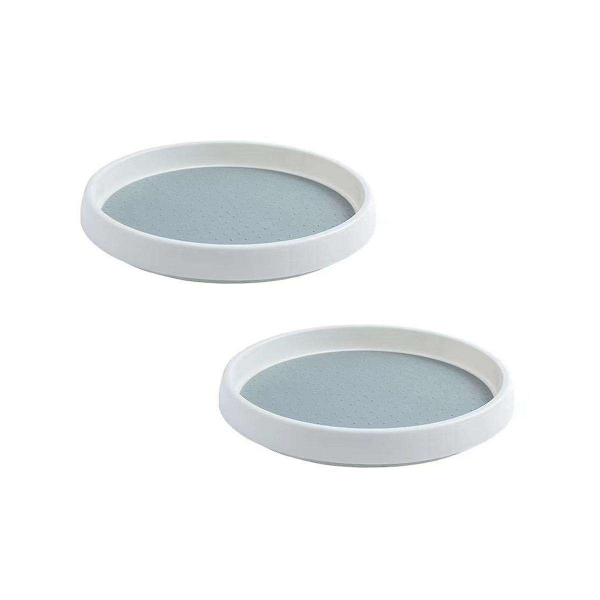 2pcs Turntable 10 Inch Non-skid Lazy Organizer for Cabinet, Pantry Organization, Spice Rack