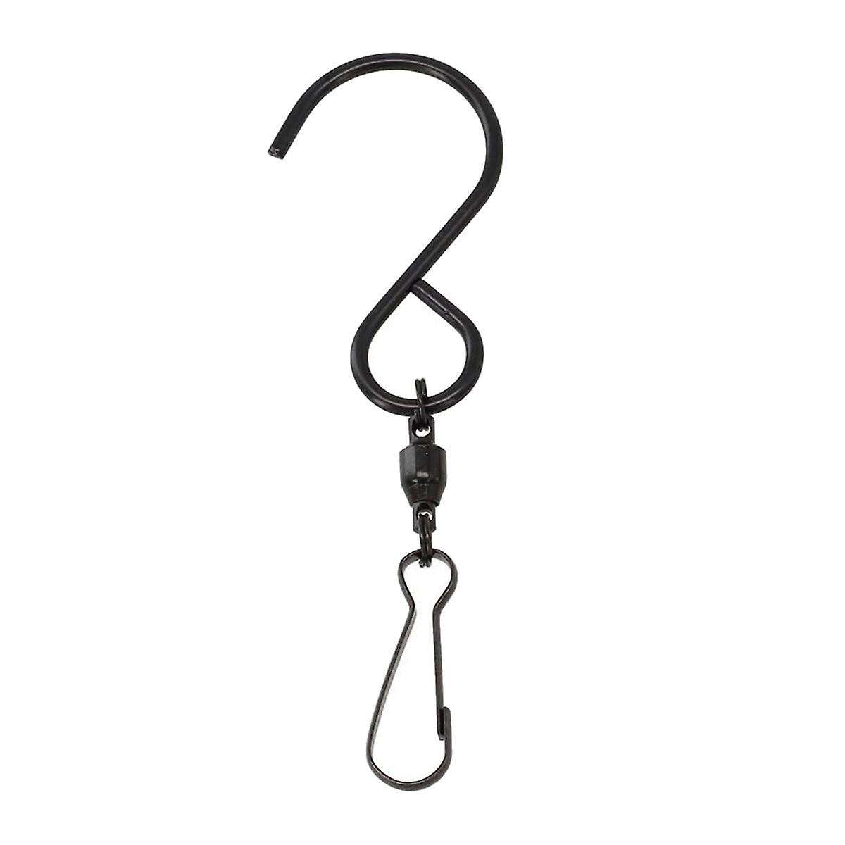 2PCS Versatile Rotating Hooks for Hanging Crystal Twisters and Bird Feeders