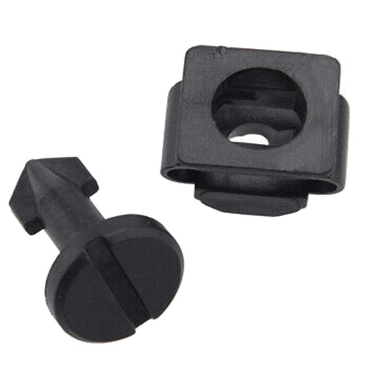 2Set Engine Cover Undertray Wheel Arch Screw Plastic Black for 91501-SS8-A01, 91601-SS8-A01