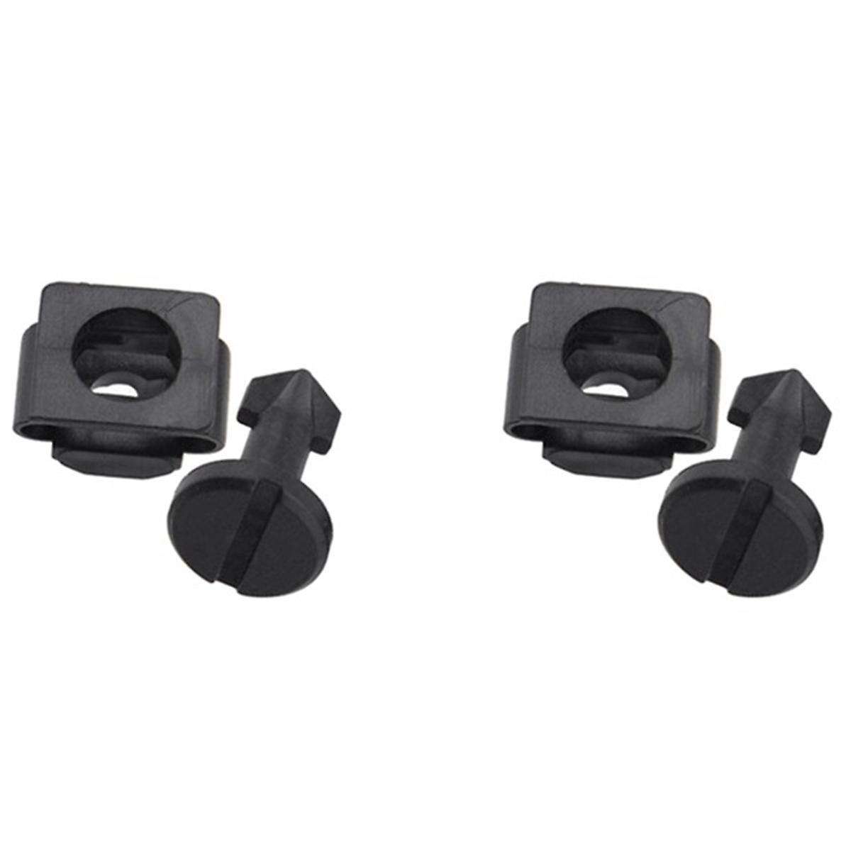 2Set Engine Cover Undertray Wheel Arch Screw Plastic Black for 91501-SS8-A01, 91601-SS8-A01