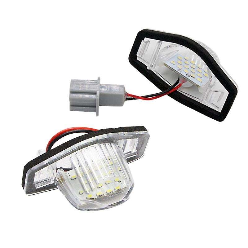 2x Error Free Led License Plate Light Lamp for Honda Crv Fit Jazz Crosstour Odyssey