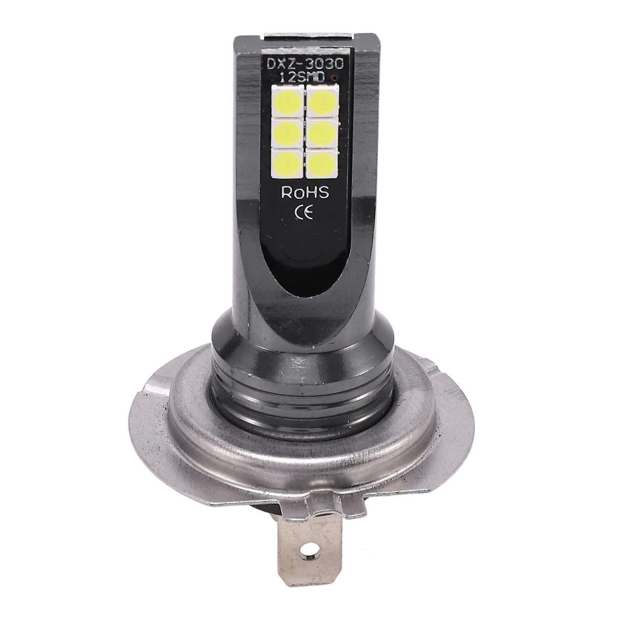 2X H7 CAR Headlight 24W 1200LM FOG Light Bulb6000K Driving DRL LED Lamp