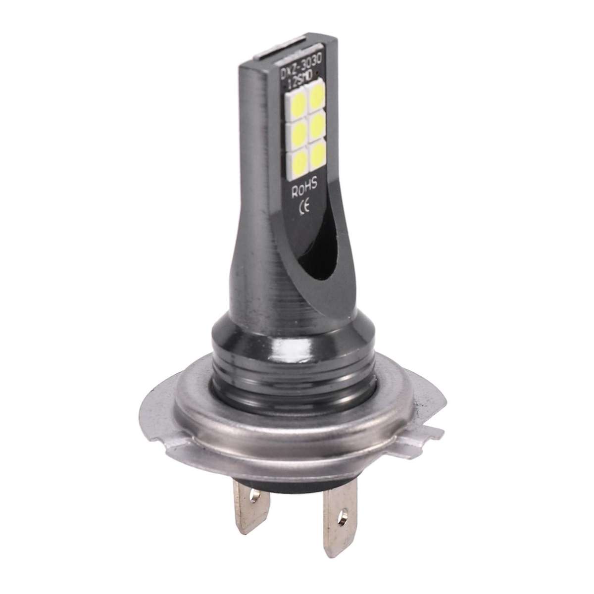 2X H7 CAR Headlight 24W 1200LM FOG Light Bulb6000K Driving DRL LED Lamp