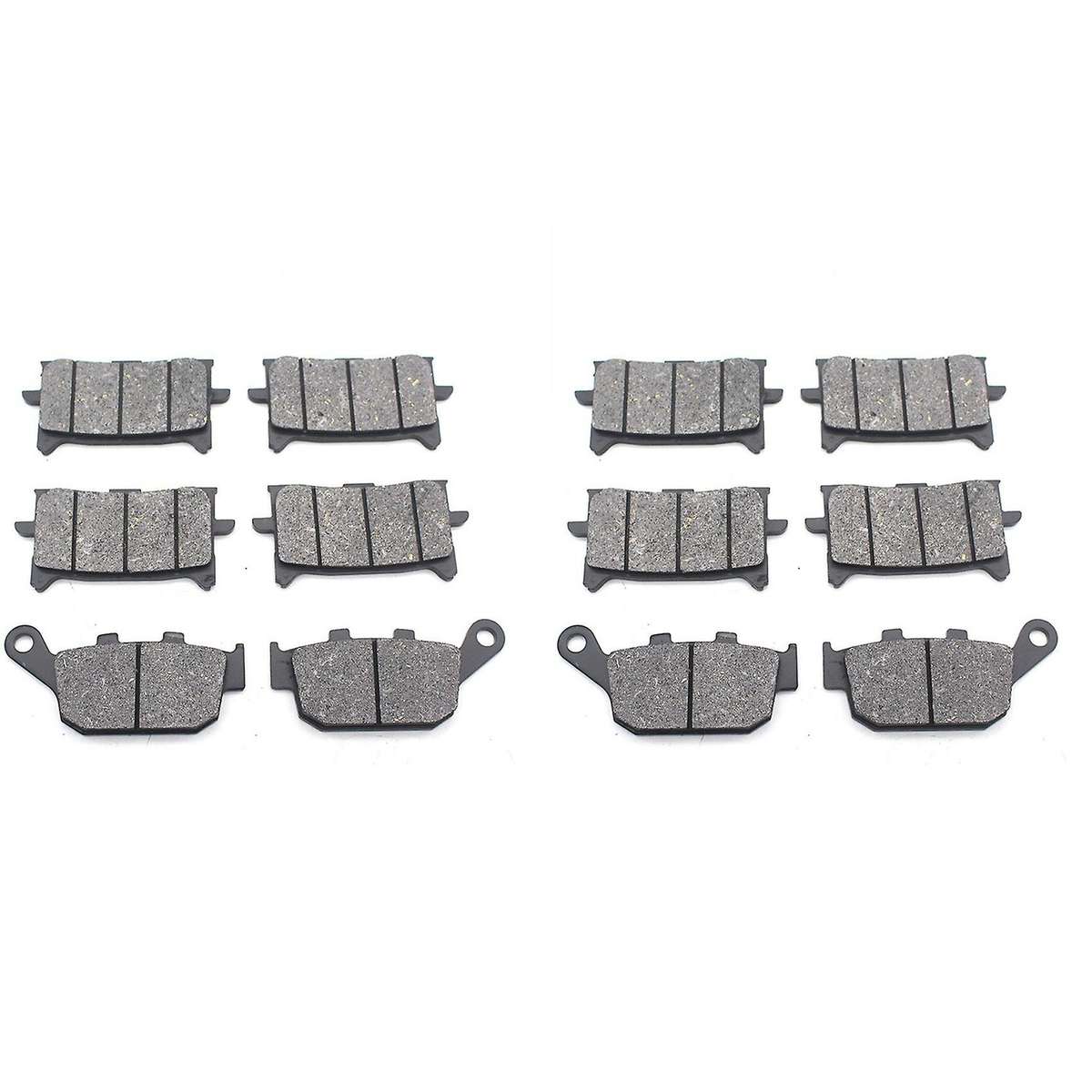 2x Motorcycle Front and Rear Brake Pads for Honda Xadv 750 X-adv