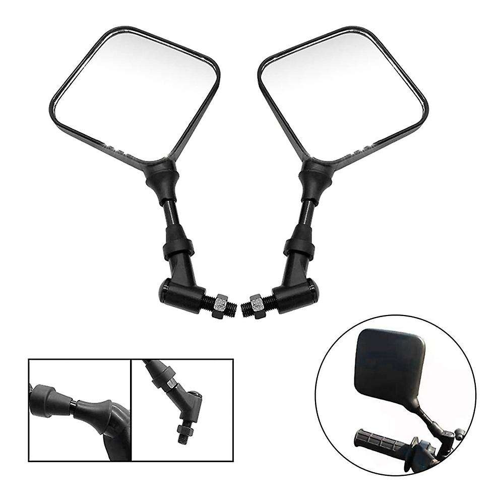 2X Motorcycle Rear View Mirror Side Mirrors for 200 250 DR350 350 DRZ 400 650 DR650