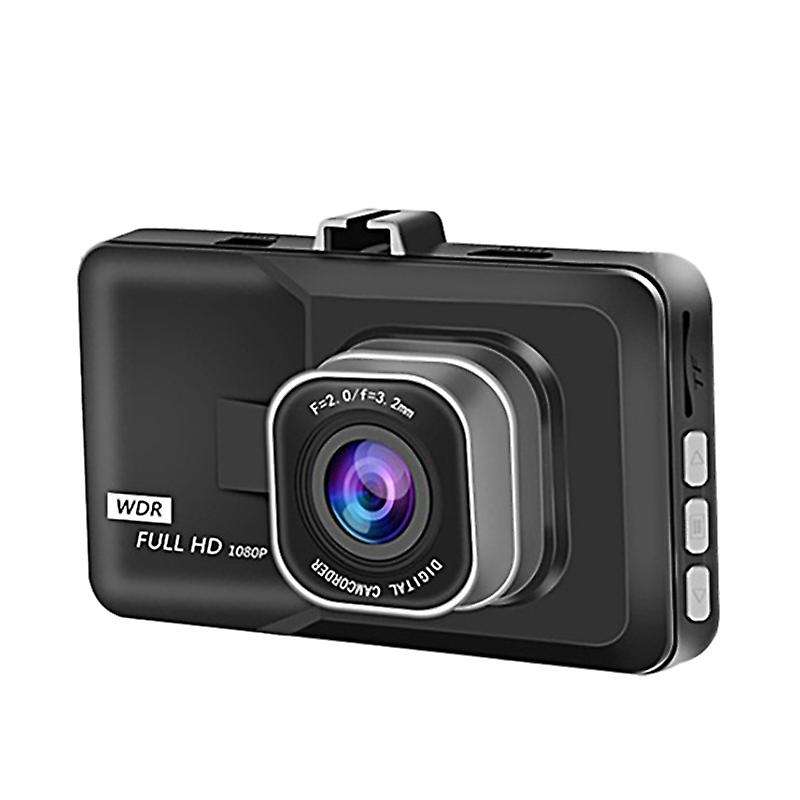 3 Inch Car DVR Video Recorder 1080P Cycle Recording Night Vision Wide Angle Driving Recorder A