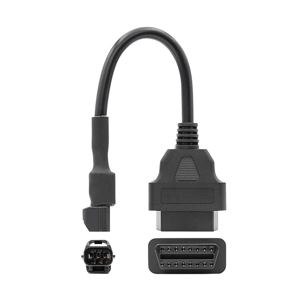 3 to 16 Pin Motorcycles OBD Adaptors OBD2 Diagnostic Cable Extension Connectors for KYMCO Motorcycle