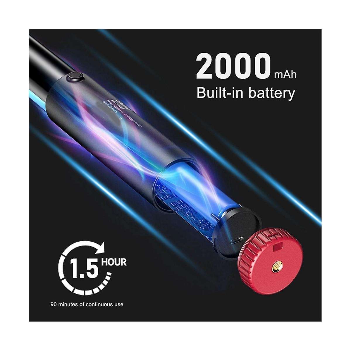 3000-6000k Color Temperature Rgb Fill Light Stick Live Photo Ambient Light Handheld Diving Led Color