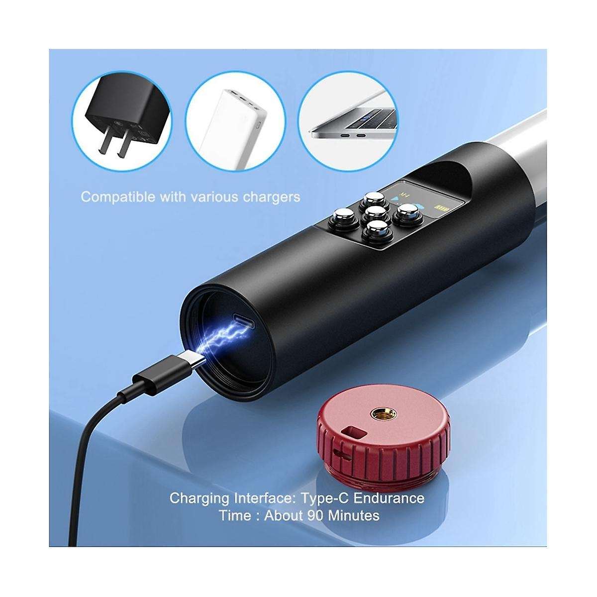 3000-6000k Color Temperature Rgb Fill Light Stick Live Photo Ambient Light Handheld Diving Led Color