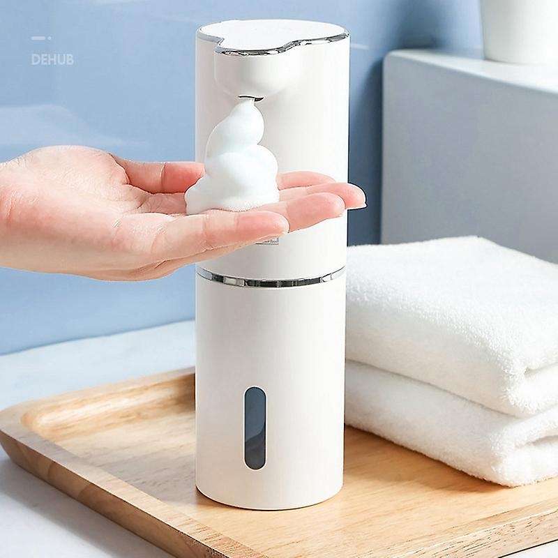 300Ml Intelligent Sensing Foam Soap Dispenser USB Charging Automatic Soap Foam Bathroom Fluid