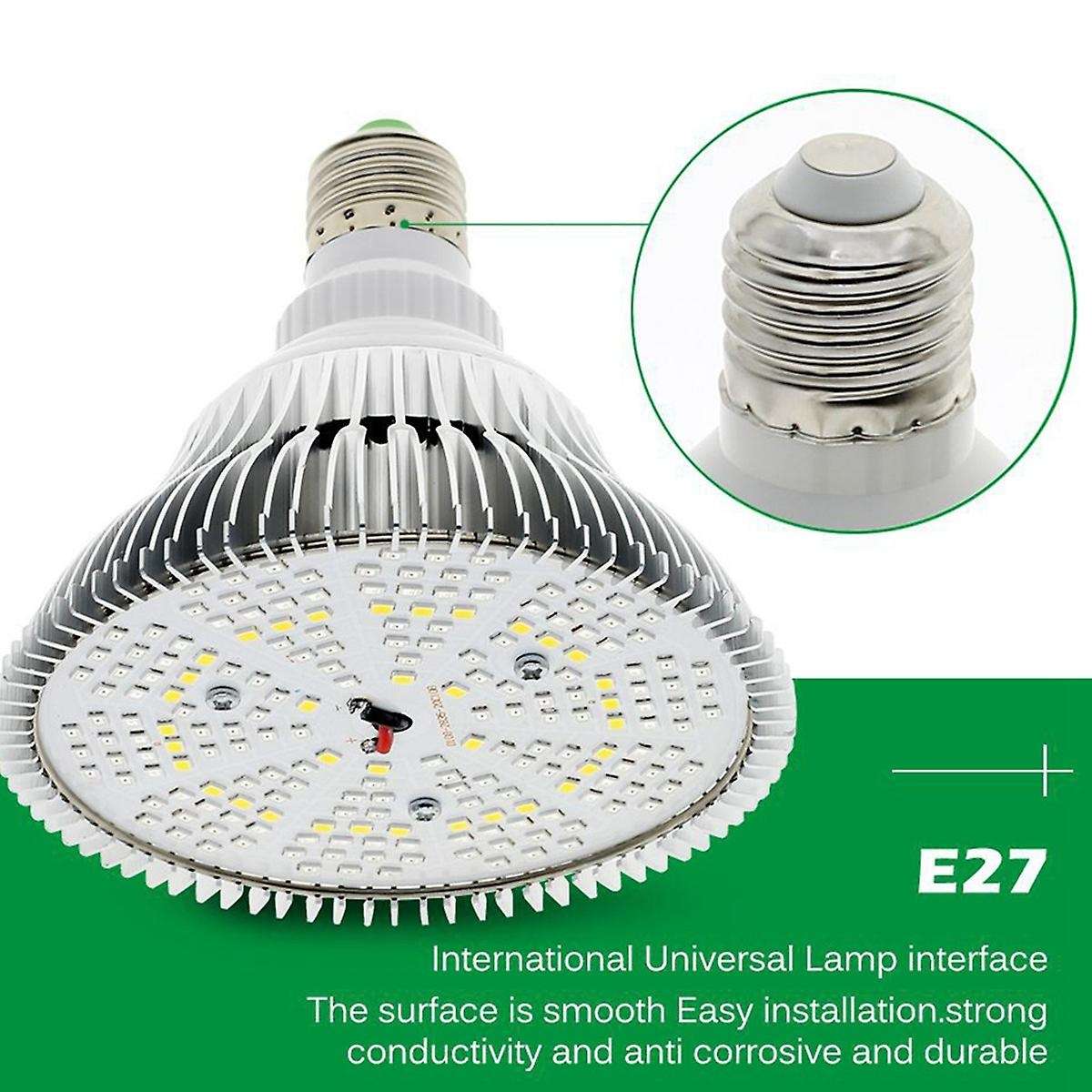 300W LED Plant Light Bulb E27 Growth Full Spectrum Greenhouse Plants Lighting Flower Lamp Hydroponic