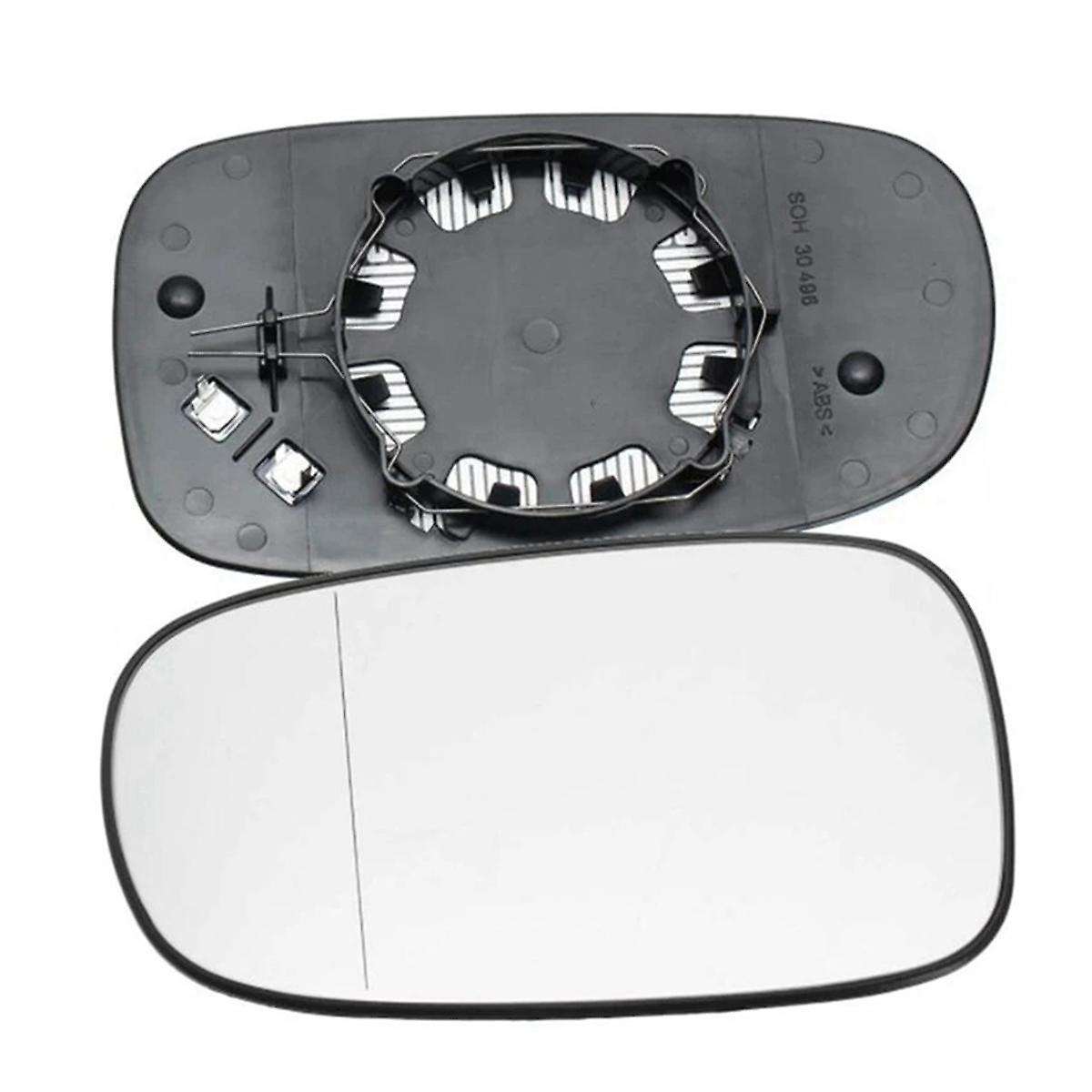 30495 30456 Wide Angle Rearview Mirror Lens Reversing Mirror Lens Heated Lens Automotive for Saab 9