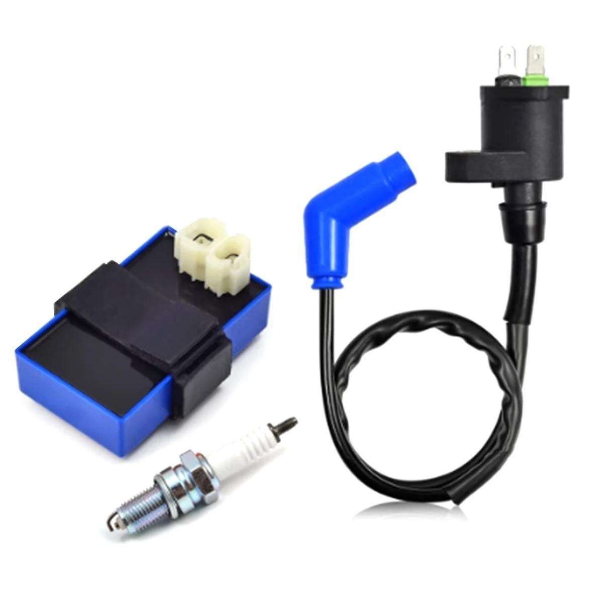 30410-HC4-770 CDI BOX Ignition Coil Voltage Regulator Rectifier Relay Kit for FourTrax 300 TRX300 TR