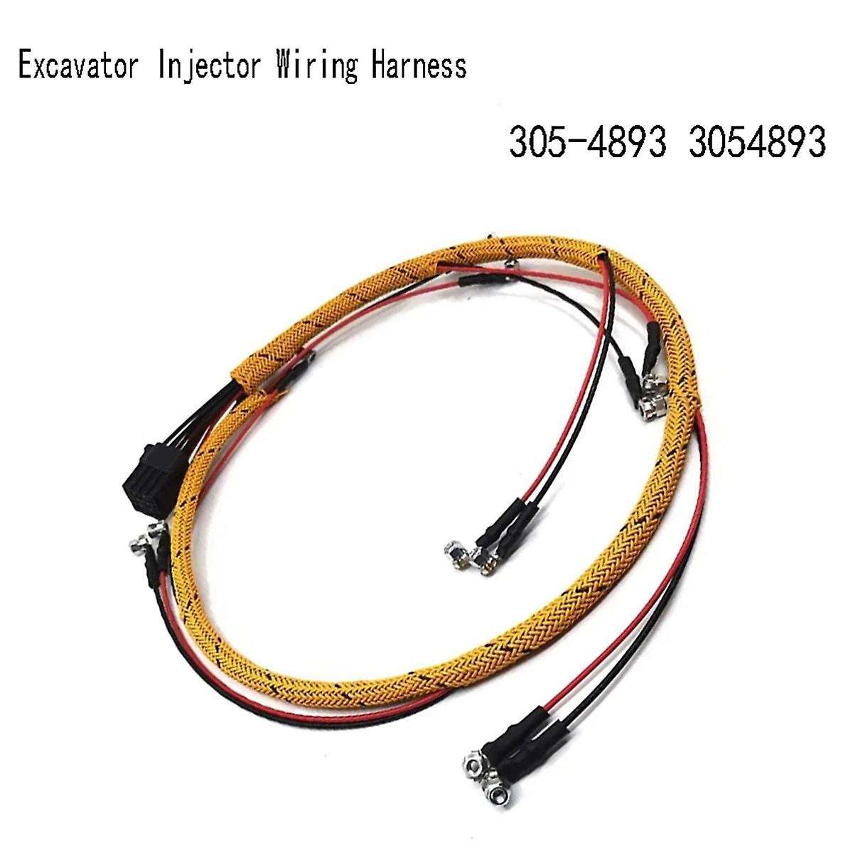 305-4893 3054893 Excavator Injector Wiring Harness for E320D C6.4 Injector Wire Harness