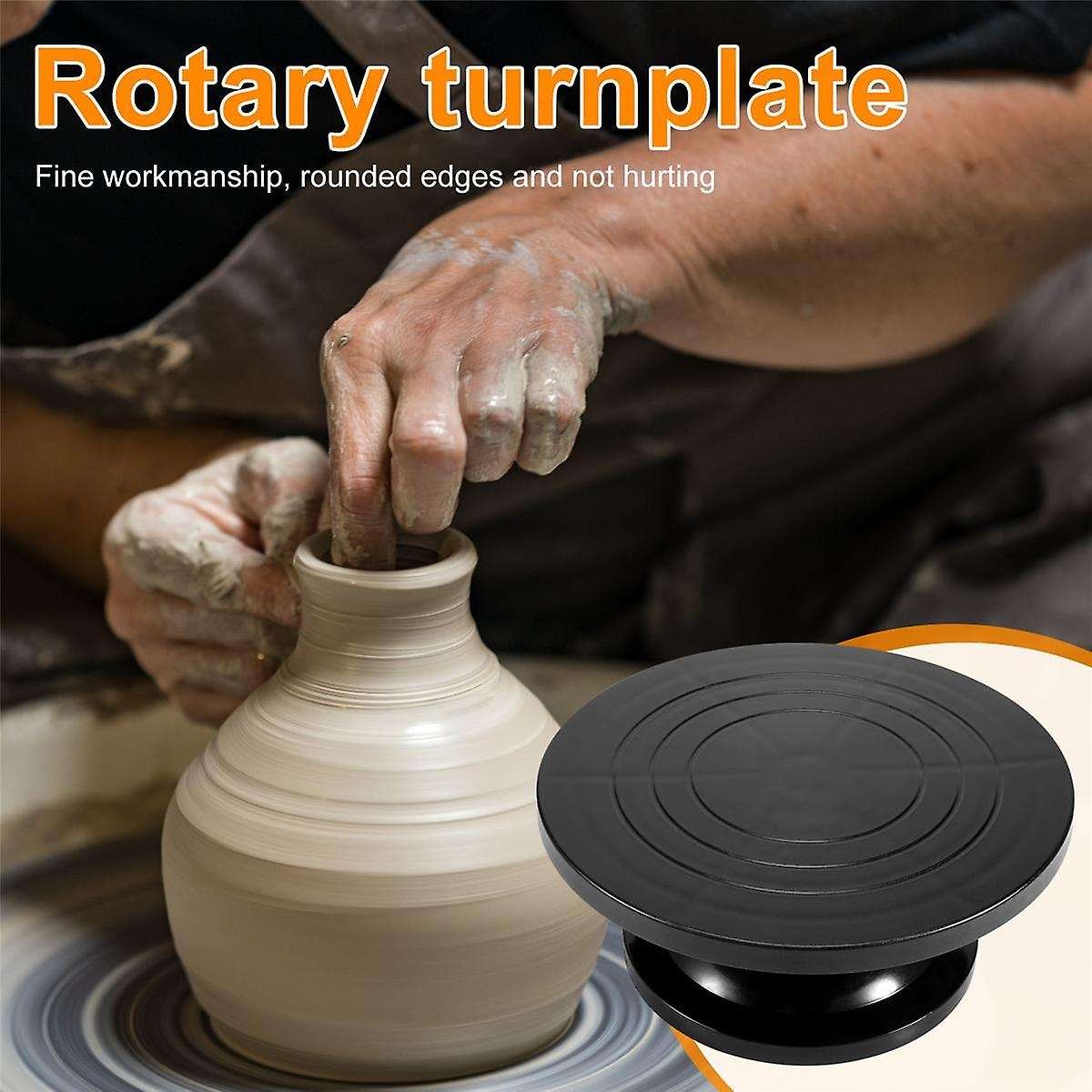 30Cm Pottery Wheel Modelling Platform Sculpting Turntable Model Making Clay Sculpture Tools Round R