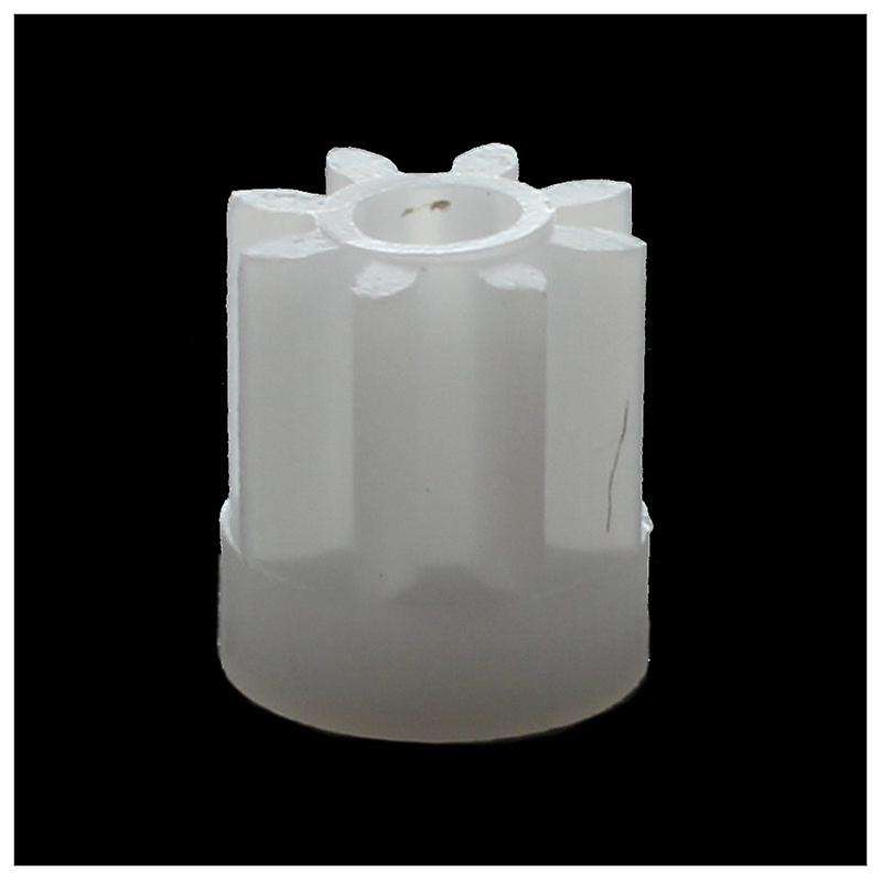 30Pcs 0.5 Modulus 8 Teeth Plastic Cog for 2mm Toy Car Motor Shaft