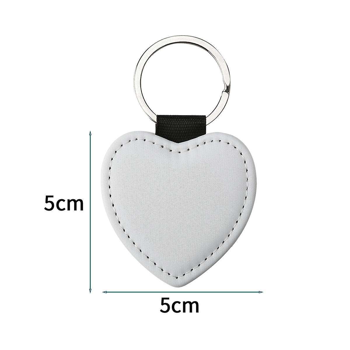 30pack Sublimation Blanks Keychain Glitter Pu Leather Keychain Heat Transfer Keyring Various Kinds S