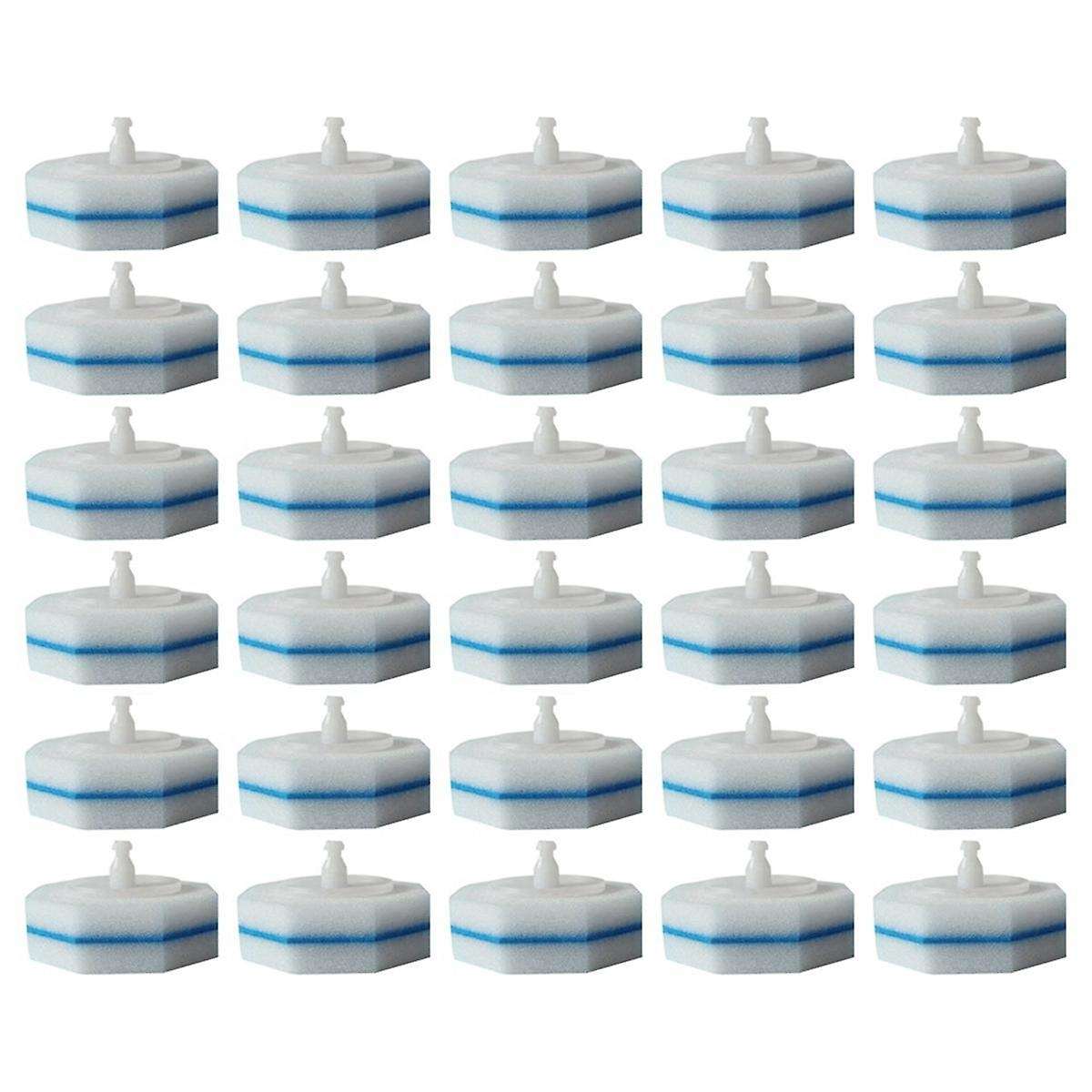 30Pcs Disposable Toilet Cleaning Syste Disposable Toilet Flushable Refill Brush