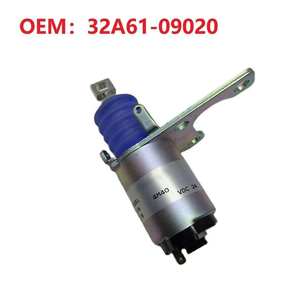 32A61-09020 24V Shutoff Solenoid for S4S-T S6S L3E S3L2 4M40 Engine