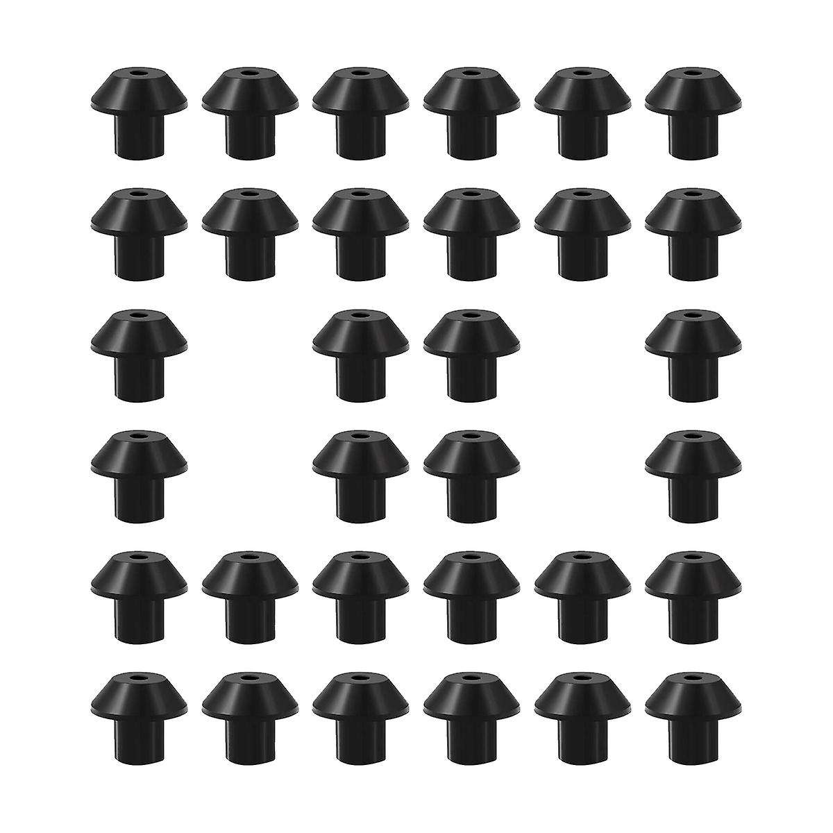32pcs Wb2k101 Range Burner Grate Rubber Feet Kit Compatible with Ken-more Stove Grate Bumpers Replac