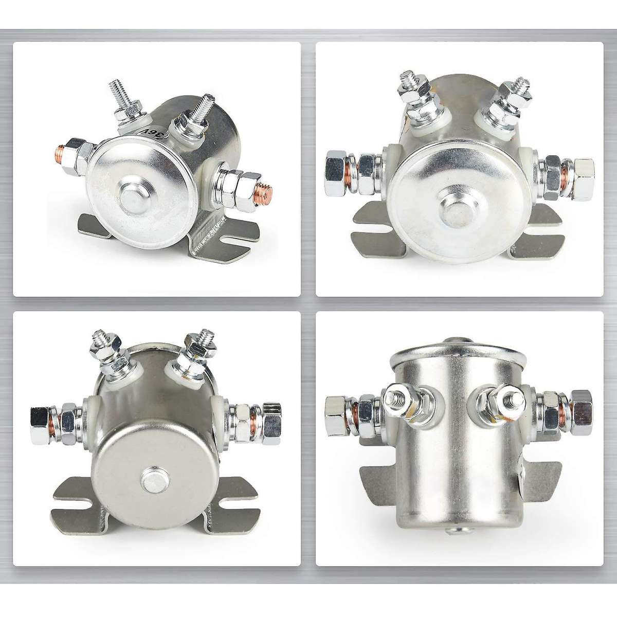 36V 4 Terminal Solenoid Relay for Series 1980-2010 Electric Golf Cart 15-242 15-243 15-334 27855-G01