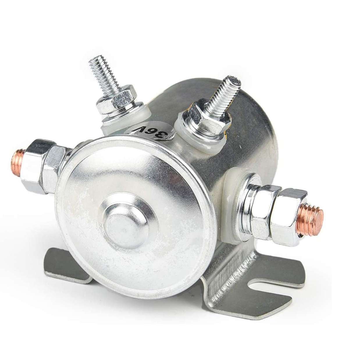 36V 4 Terminal Solenoid Relay for Series 1980-2010 Electric Golf Cart 15-242 15-243 15-334 27855-G01