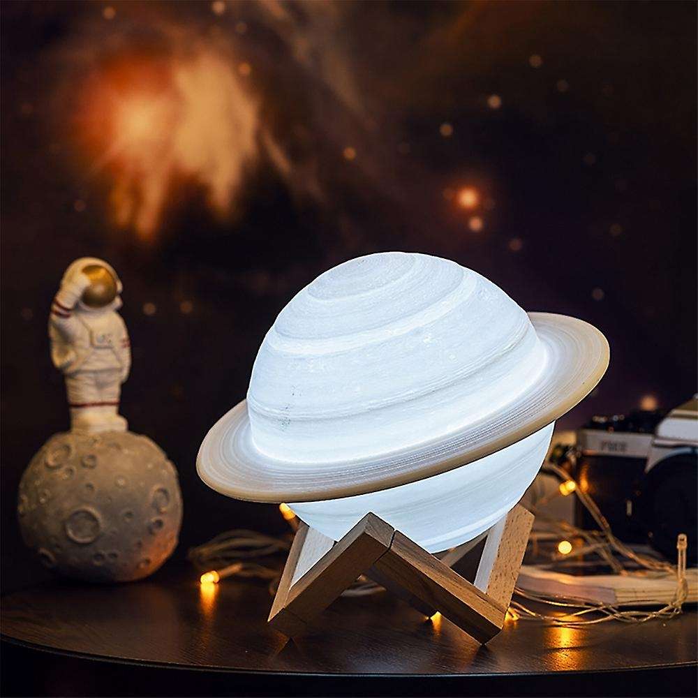 3D Printing Lamp Moon Lamp 16 Colors Changing USB LED Night Light Planet Moon Light Home Decor Gift