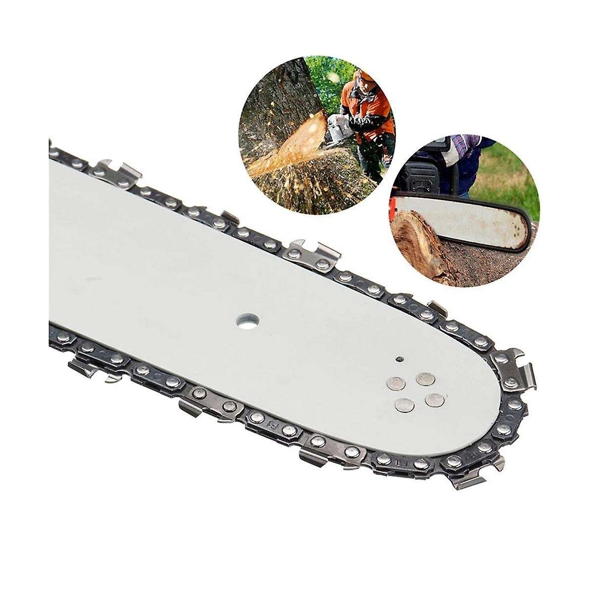 3pcs 14 Inch Semi Chisel Chainsaw Chain for Ms170 Ms180, Chainsaw Chain Replacement Drive Links (14i
