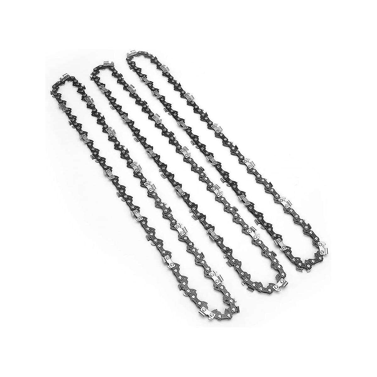 3pcs 14 Inch Semi Chisel Chainsaw Chain for Ms170 Ms180, Chainsaw Chain Replacement Drive Links (14i