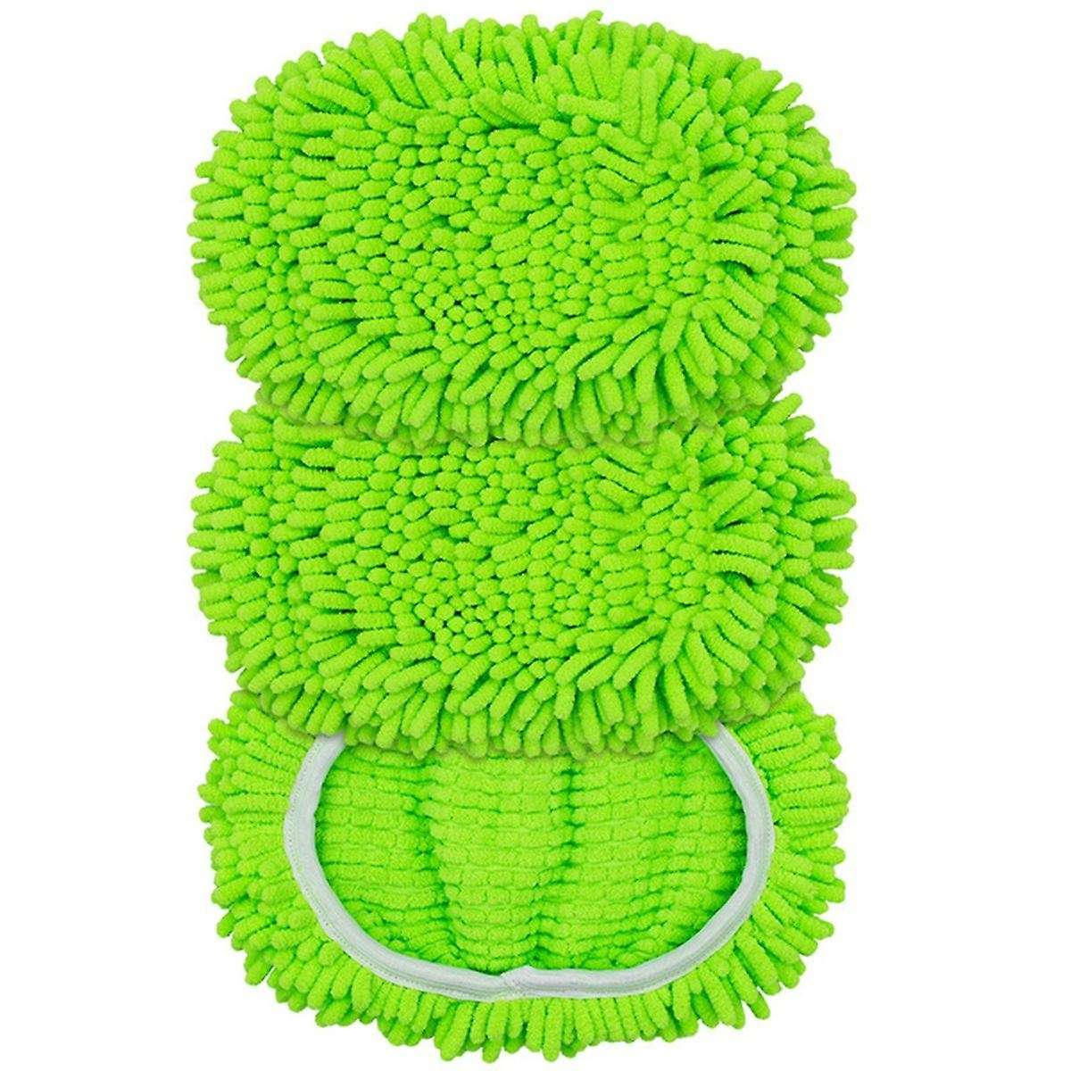 3PCS Reusable Microfiber Mop Pads for Sweeper Dry Sweeping Cloths & Wet Mopping Cloths Washable Wet
