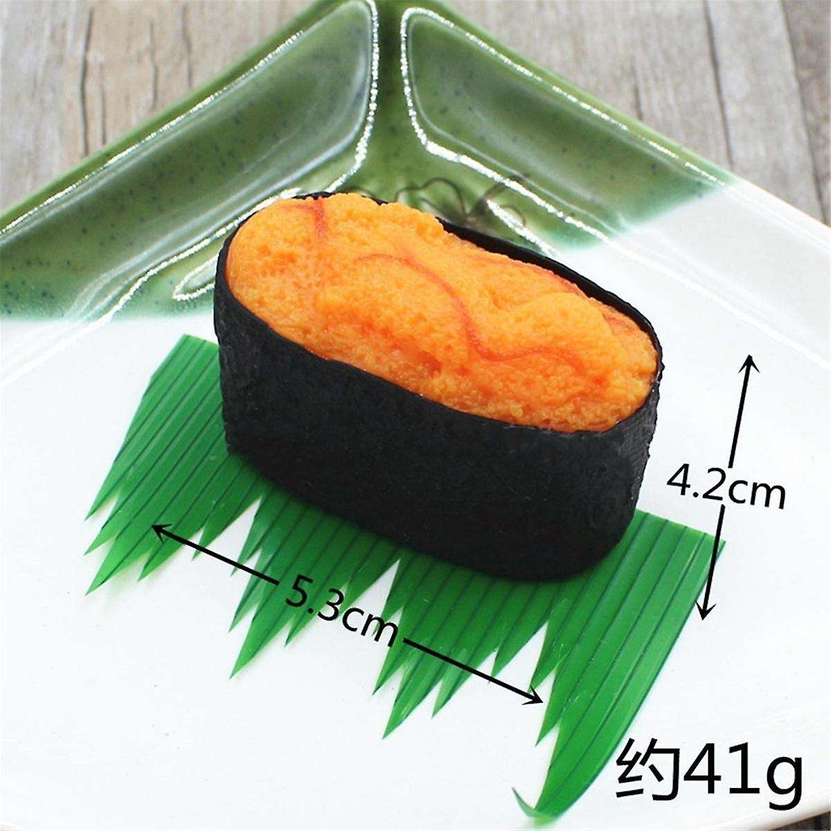 3Pcs Simulation Sushi Fake Onigiri Decoration Miniture Decoration Food Sample Plastic Realistic Food