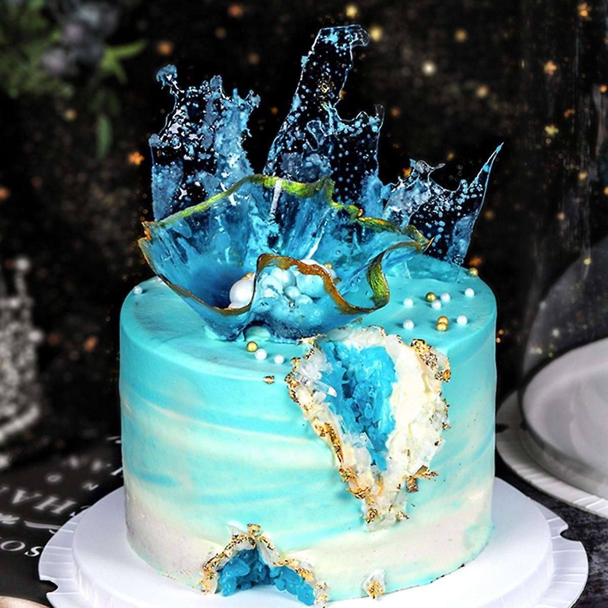 3Pcs/Set High Cake Mould Deepened Anode Live Bottom Mold Home Oven Baking Tool Cylindrical Cake Baki