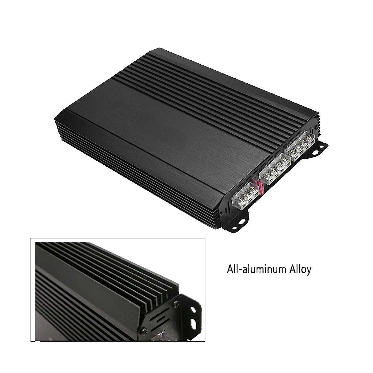 4 Channel Car Power Amplifier 12V 6800W All-aluminum Alloy Sound Quality Subwoofer Amplifier Car Au