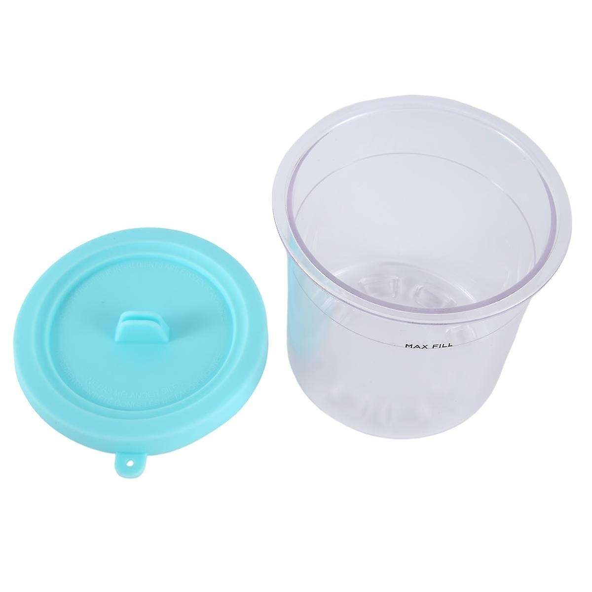 4 Pack for Ninja Ice Cream Pint Cups Nc299amz Nc300s Series Ice Cream Maker Replacement Storage Jars