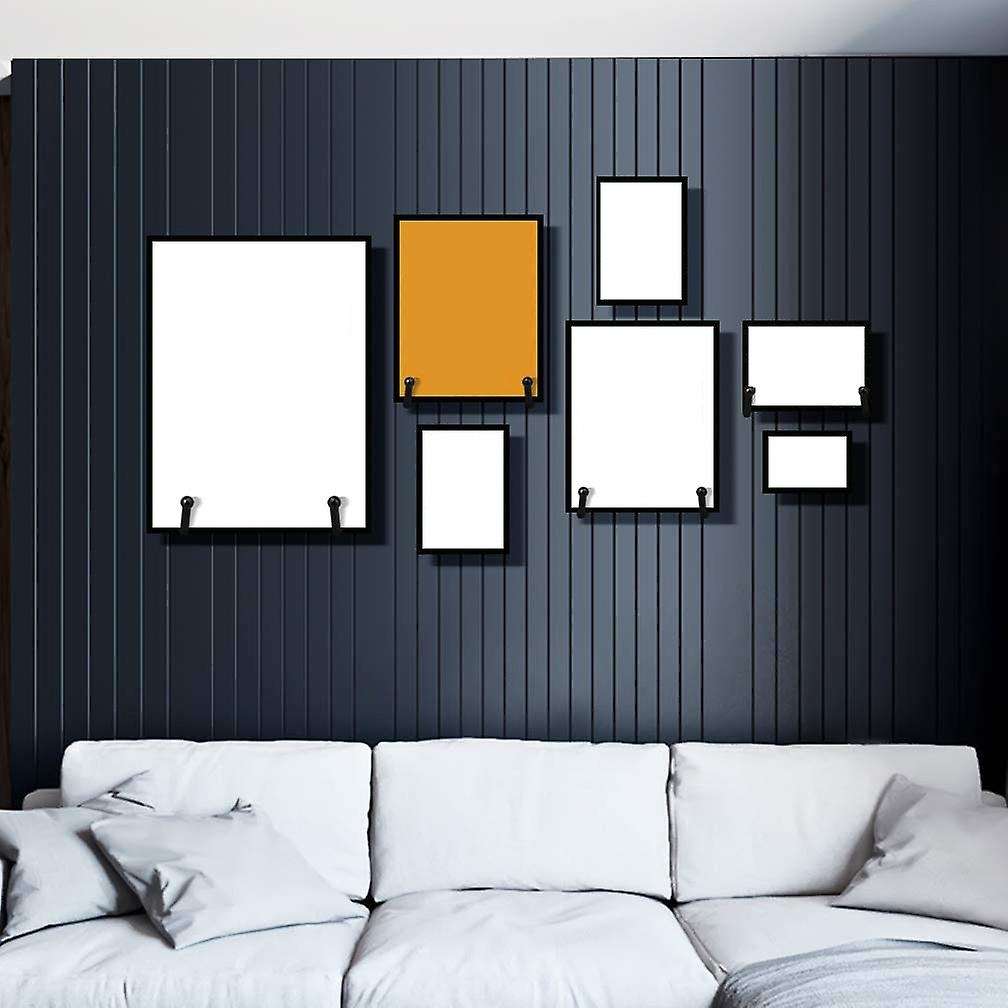 4 Pack Wall Mount Plate , Medium Wall Easel Holder Plate Hanger Vertical Plate Stand Holders Wine R