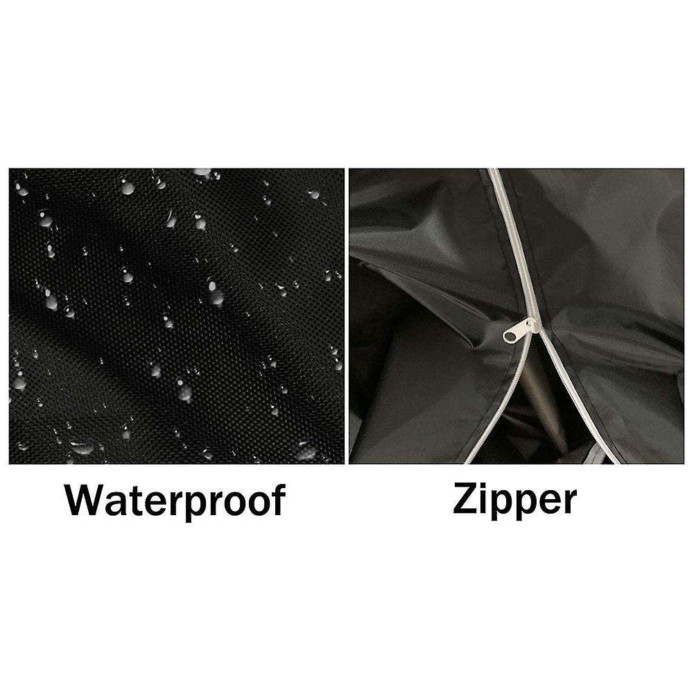 4 Passenger Golf Cart Cover 210D Waterproof Sunproof Dustproof Rain Cover for EZ GO Club Car