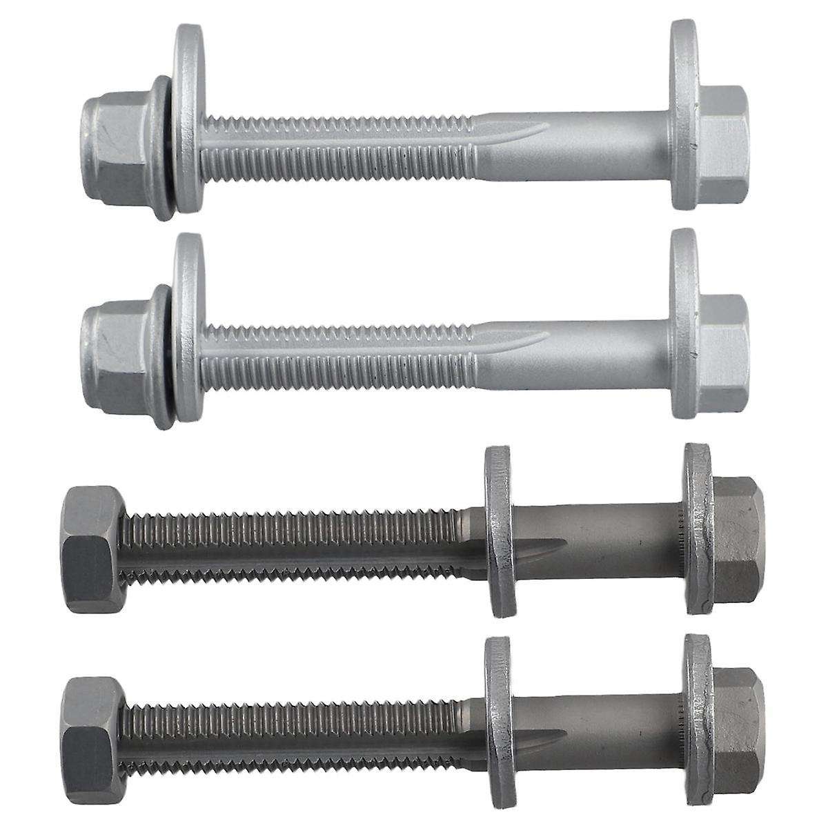 4 Pcs Automotive Suspension Lower Arm Front Suspension Bolts Straight Elbow Screws for Model S X 200