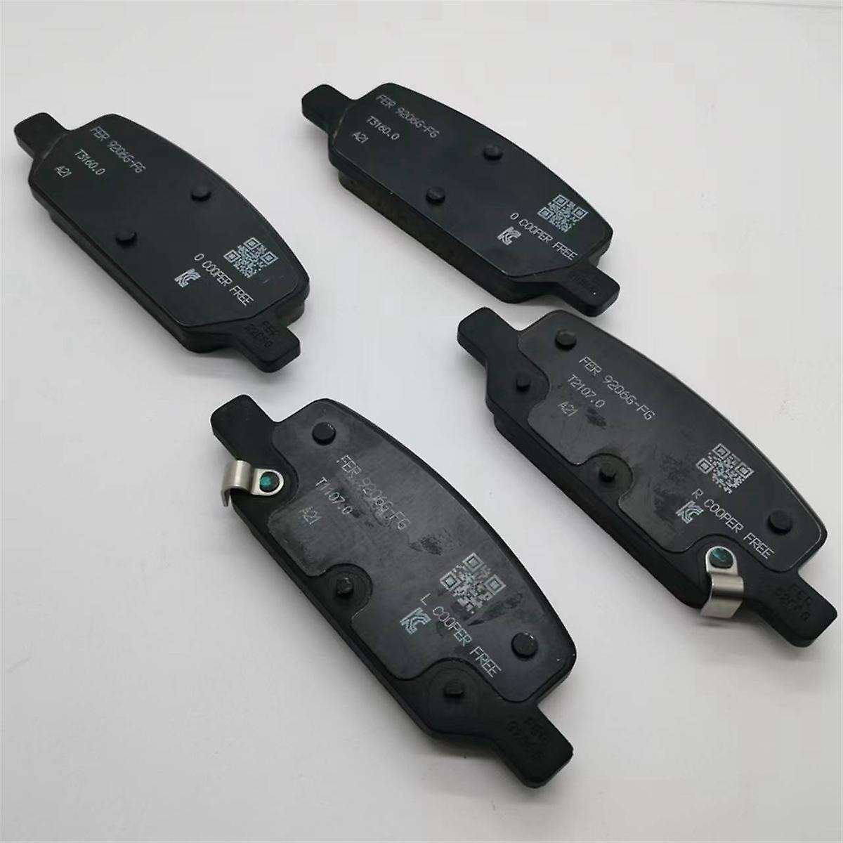 4 Pcs Automobile Rear Brake Pad for Model 3 8008244-00-B Parts