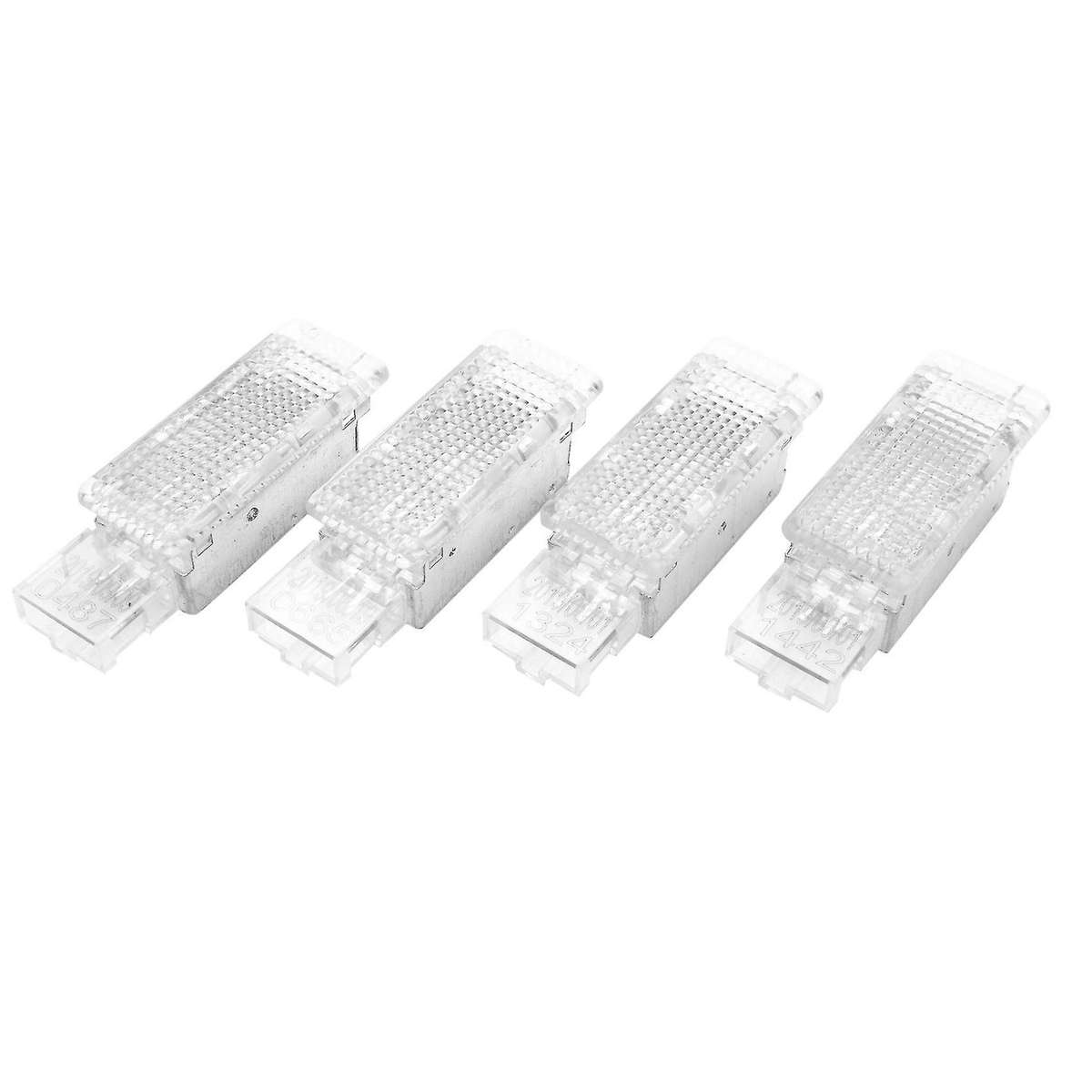 4 Pcs Car Interior Halogen Footwell Light Glove Box Trunk Lamp for B6 Golf 6 Mk6 Mk7 7l0947415 3td