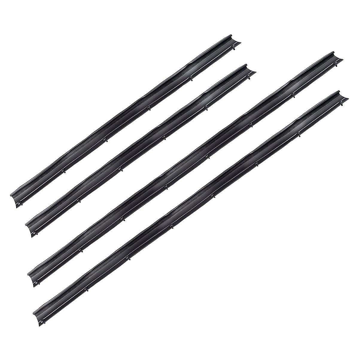 4 Pcs Door Lower Rubber Weather Strip Seal Kit for F250 F350 F450 F550 Excursion F81z-2520758-aa