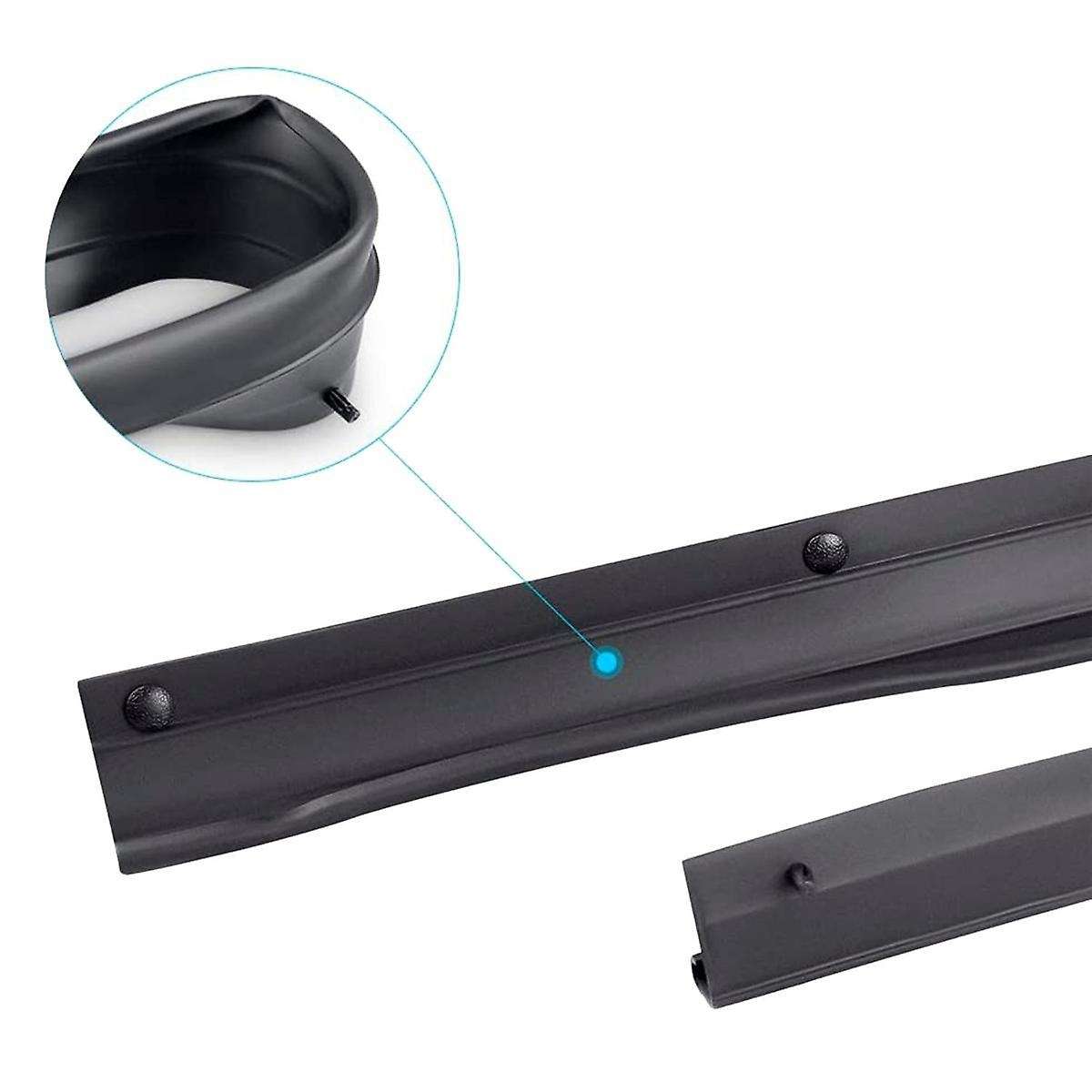 4 Pcs Door Lower Rubber Weather Strip Seal Kit for F250 F350 F450 F550 Excursion F81z-2520758-aa