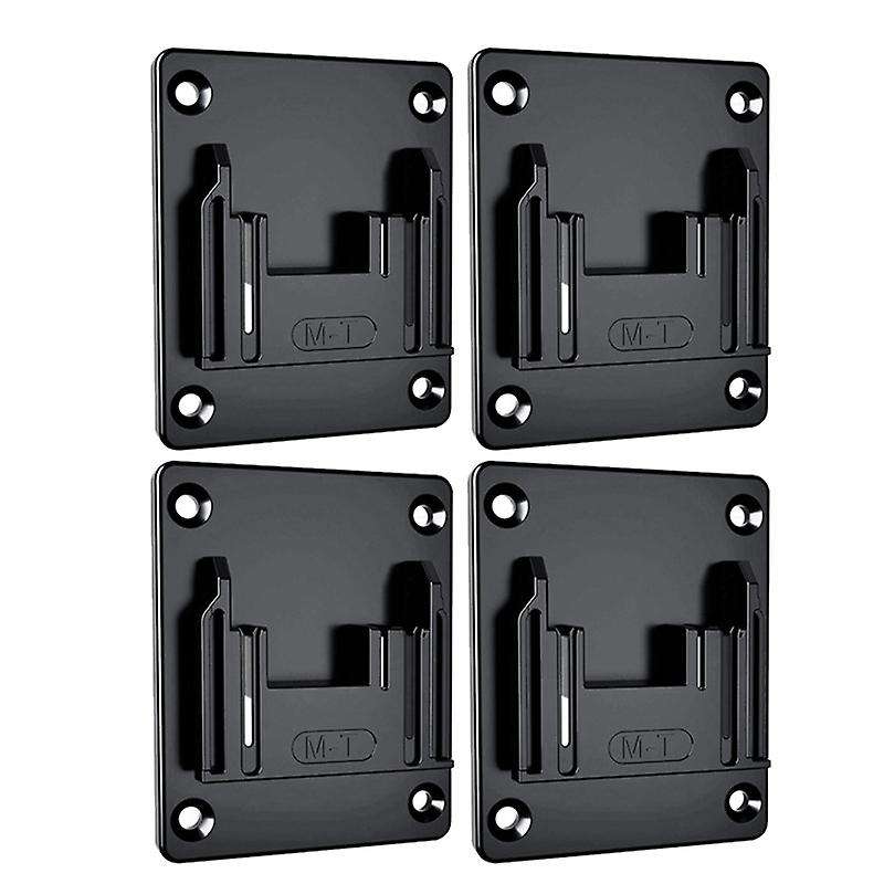 4 Pcs Holder Mount Brackets Hook Storage Rack Organizer Fixing Devices for 18v Drill