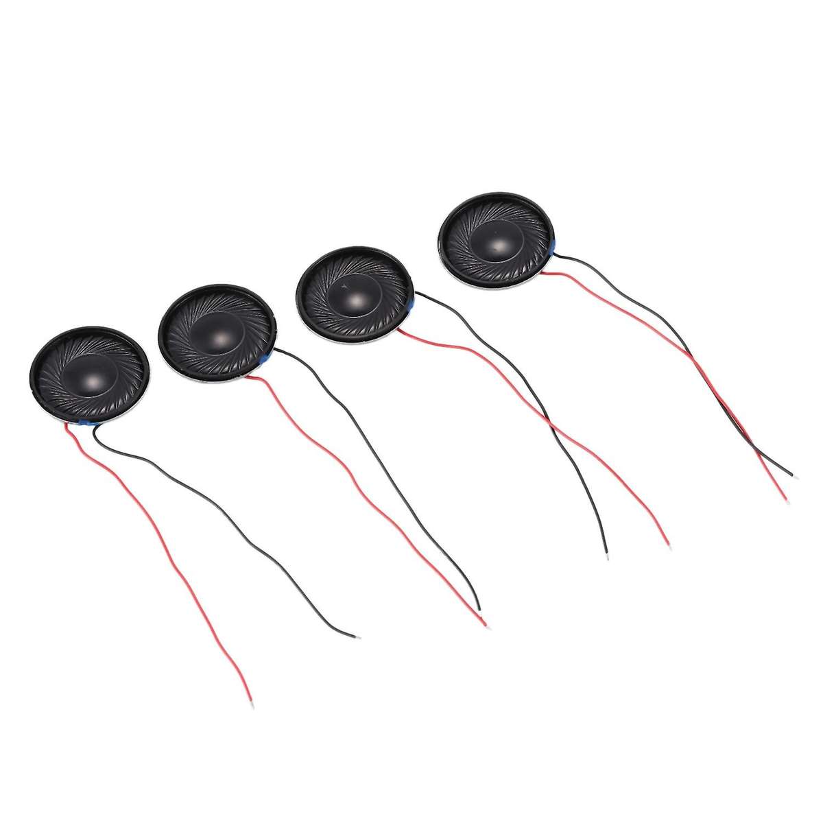 4 Pcs Internal Speakers Magnet 30mm 2800hz 8ohm 1w for Pc Laptop