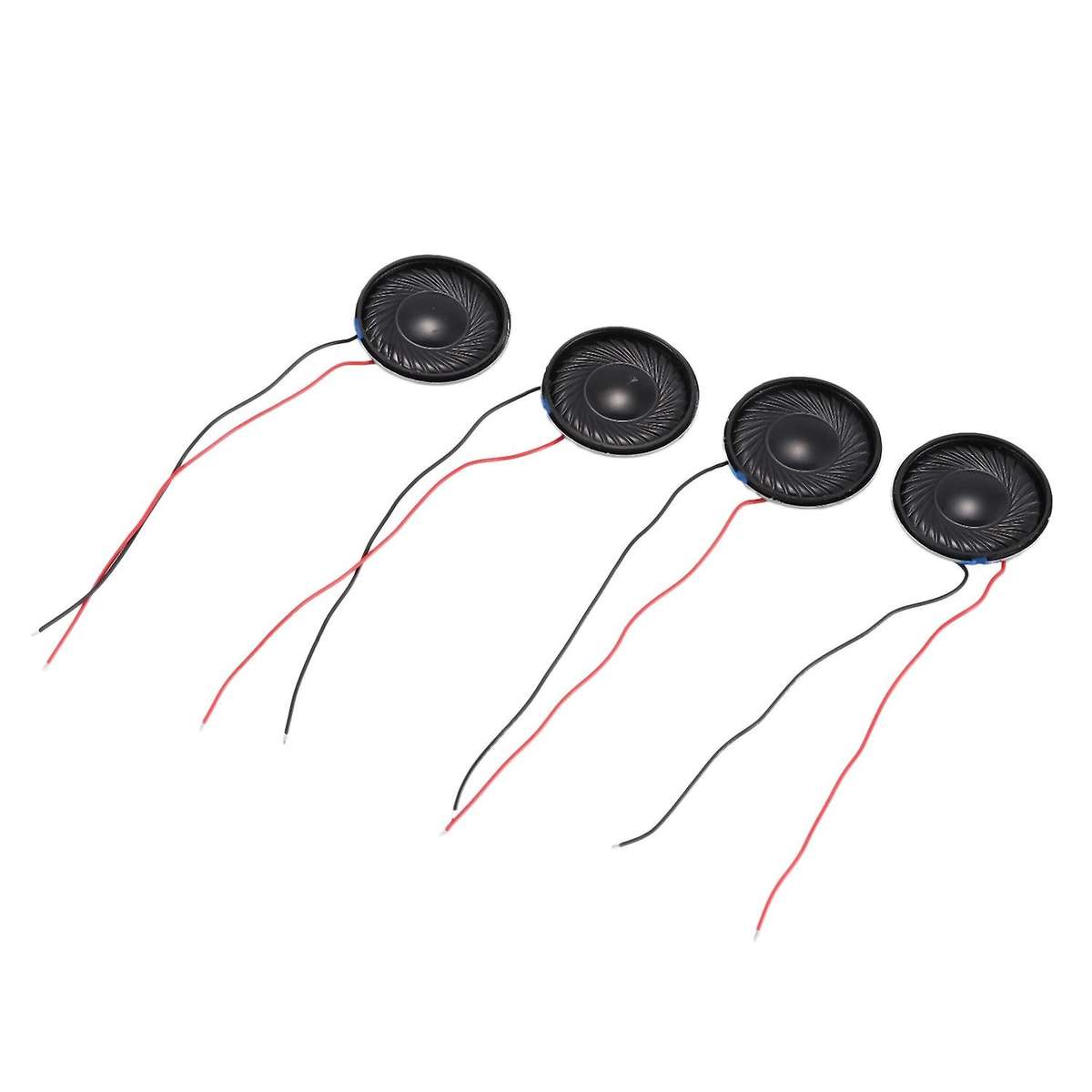 4 Pcs Internal Speakers Magnet 30mm 2800hz 8ohm 1w for Pc Laptop
