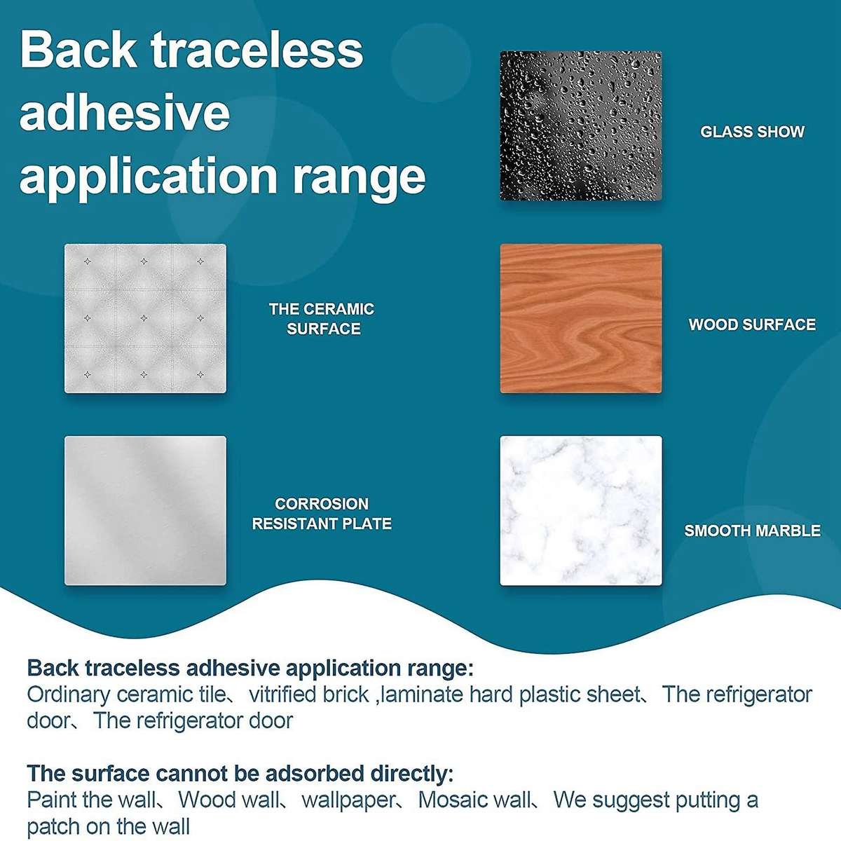 4 PCS Wall Mount Mobile Phone Plug Holder with Hooks for Bedside Wall Adhesive Cell Phone Charging B